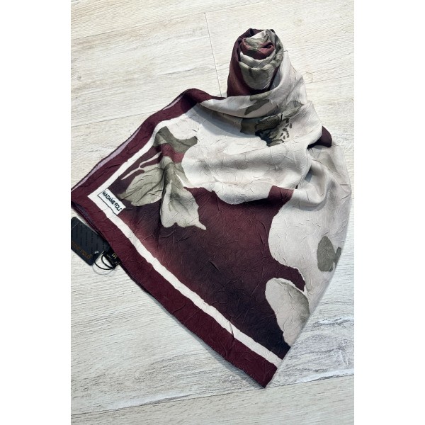 Desenli Bambu Şal 027B